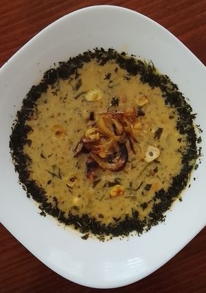 عکسی از دستور آش ترخینه
