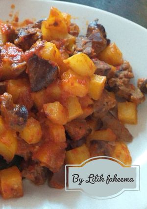 Foto resep Sambel goreng kentang Ati