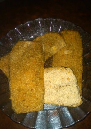 Una foto de Milanesa de berenjenas