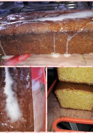 Una foto de Budín de limón 🍋 muy rico y fácil de preparar !