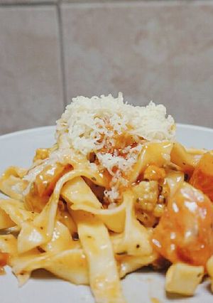 Foto resep Fettuccine Bolognaise Home-made
