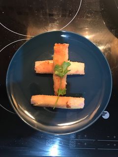 Una foto de Flamenquines de jamón y queso