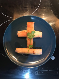 Una foto de Flamenquines de jamón y queso