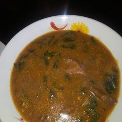 A picture of Okro Soup.
