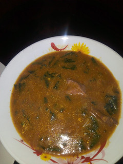 A picture of Okro Soup.