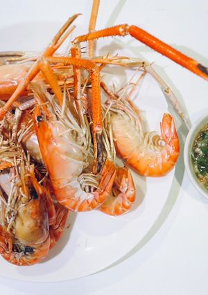 รูปของ กุ้งอบลมร้อน