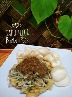 Foto resep Tahu Telur Bumbu Pecel