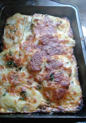 Una foto de Pastel de papas