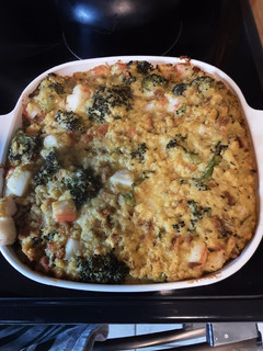 A picture of Crab Casserole.