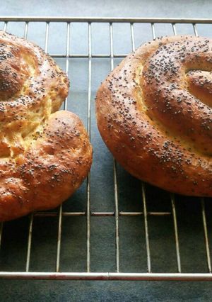 Sárgarépás-túrós briós recept fotója