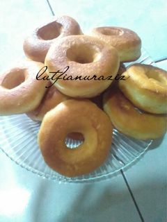 Foto resep Eggless Donat irit No Knead (tanpa ulen dan telur) 3 versi