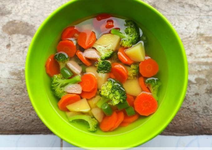 Langkah Mudah Buat Sayur Sop Bening Tersimple Yang Laziss