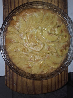 Una foto de Torta de manzana