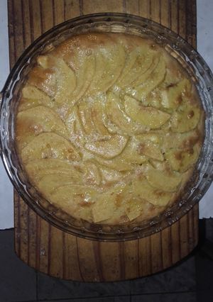 Una foto de Torta de manzana