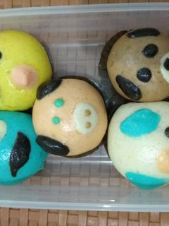 Foto resep Bakpao karakter