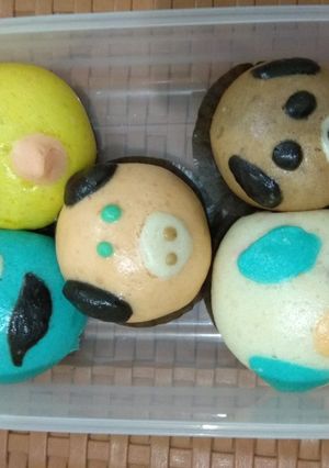 Foto resep Bakpao karakter