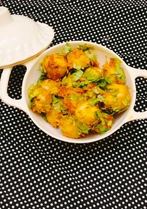 सूखी अरबी की सब्जी (sukhi arbi ki sabzi recipe in Hindi) रेसिपी मुख्य फोटो
