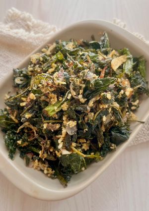 Foto resep Kangkung krispi (cabe) garam
