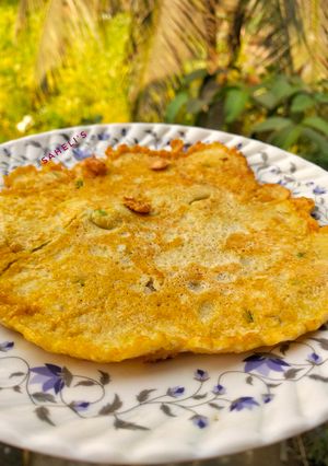 ওটস চিলা(Oats Chilla recipe in Bengali) রেসিপির প্রধান ছবি