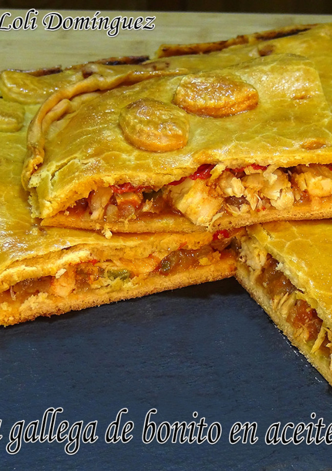 Una foto de Empanada gallega de bonito en aceite