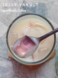 Foto resep Es Jelly Yakult