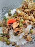 Teri Pokak tumis kencur pedas
