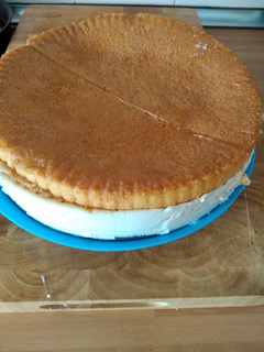 Una foto de Tarta horchata de almendras