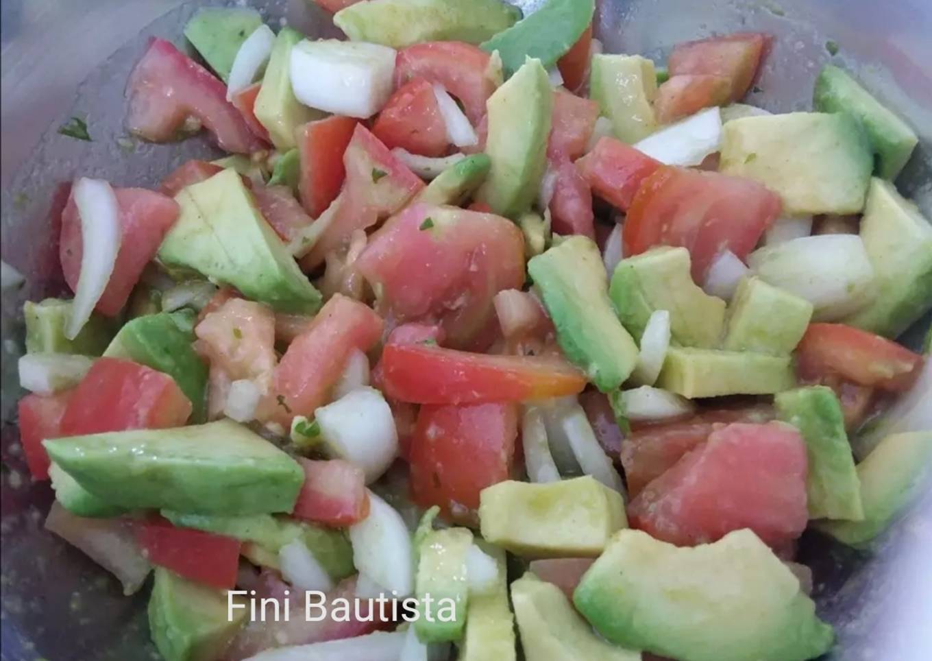 Ensalada de aguacate