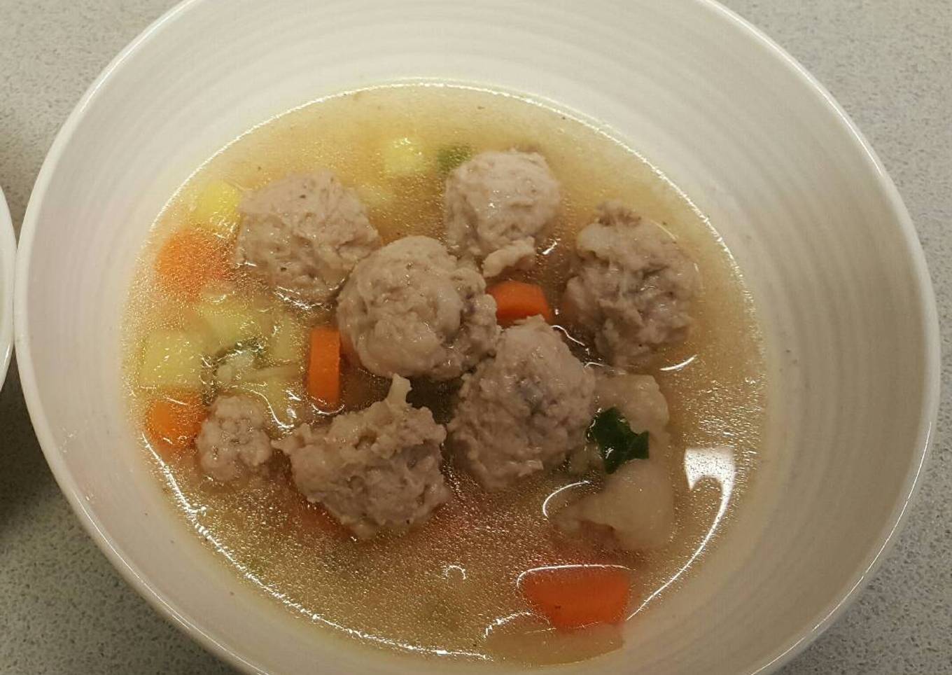Sop Bakso Ayam Sehat