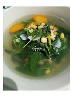 Foto resep Sayur Bening Bayam Wortel Jagung Sederhana