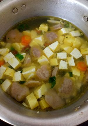 Foto resep Sop Bakso Tahu