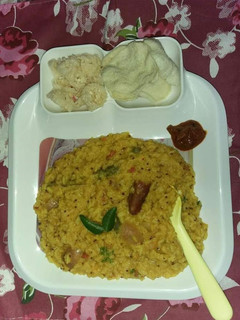 A picture of Sambar Rice.