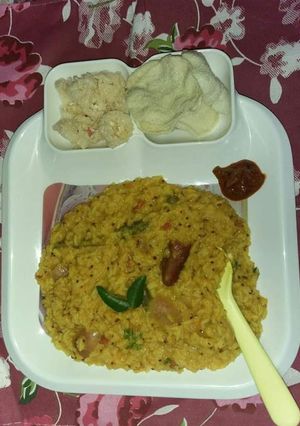 A picture of Sambar Rice.