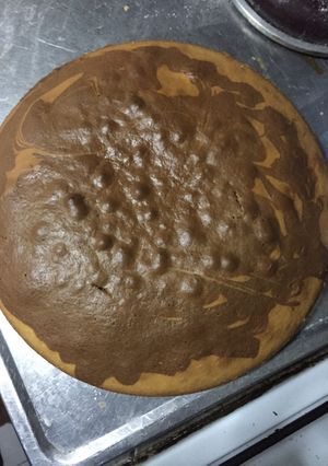 Una foto de Budín marmolado