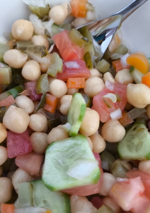 Una foto de Salpicón de Garbanzos