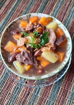 Foto resep Sop Kacang Merah Daging Sapi