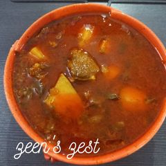 A picture of Hyderabadi Mutton Khorma.
