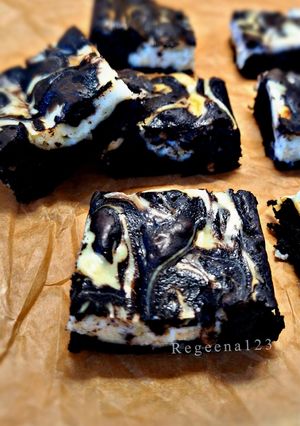 Foto resep Brown Butter Fudgy Cheese Brownie