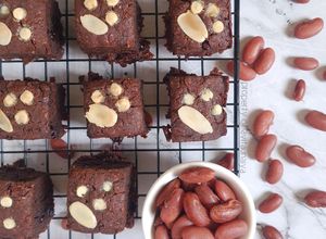 Foto resep Red Bean Brownies / Brownies Kacang Merah (Gluten Free&Egg Free)