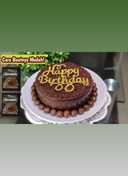 Bikin kue ulang tahun dari Chocolatos
