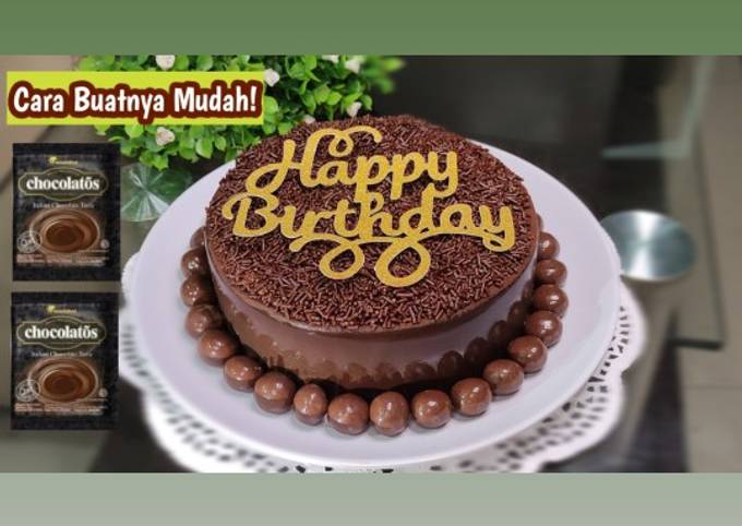 Bikin kue ulang tahun dari Chocolatos - cookandrecipe.com