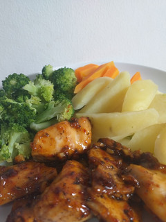 Foto resep Honey Garlic Chicken