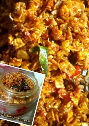 Foto resep SAMBEL TERI TEMPE (garing & tahan 1 bulan)