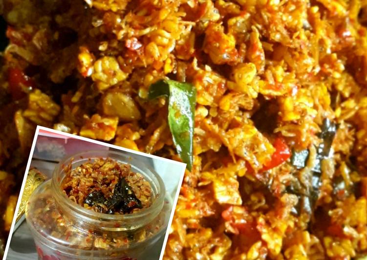 SAMBEL TERI TEMPE (garing & tahan 1 bulan)