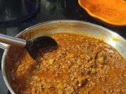 A picture of tagliatelle bolognese