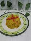 Nasi goreng kunyit kencur terasi