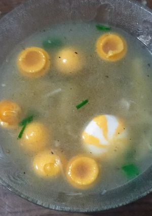 Foto resep Sop sosis bola2 keju simpel