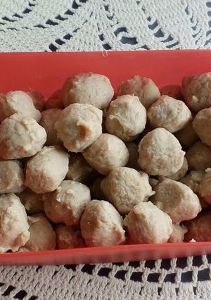 Foto resep Bakso ayam Non MSG