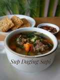 Sup Daging Sapi