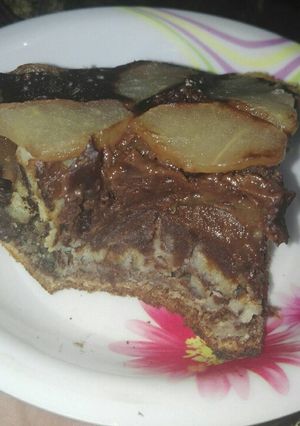 Una foto de Bizcocho (Brownie) marmolado en olla essen